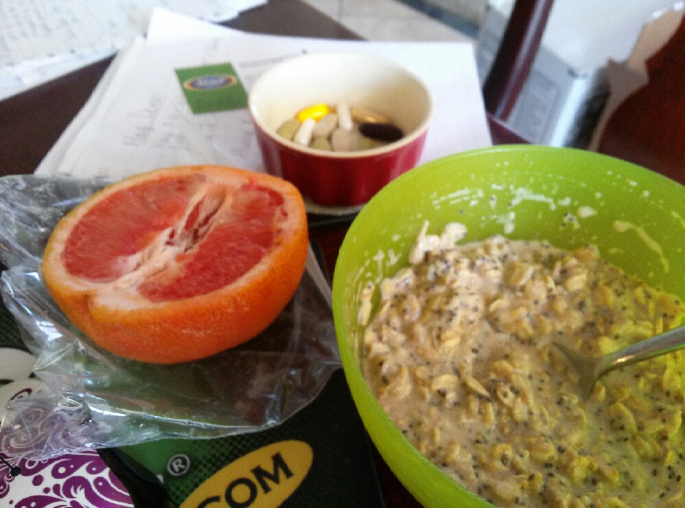 Chelle's clean eating breakfast April 25