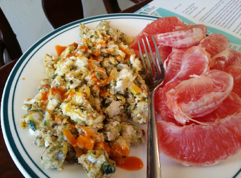 Chelle's clean eating breakfast May 2