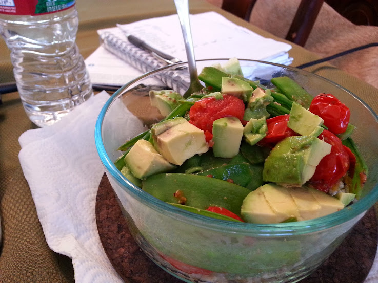 Clean Eating Lunch - daily cooler. Easy Bowl.