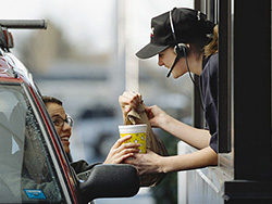 Tips for ordering at fast food restaurants without going off track