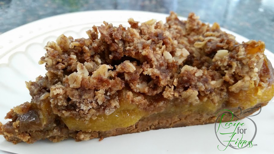 Peach Pie with Streusel Topping, Gluten Free Recipe