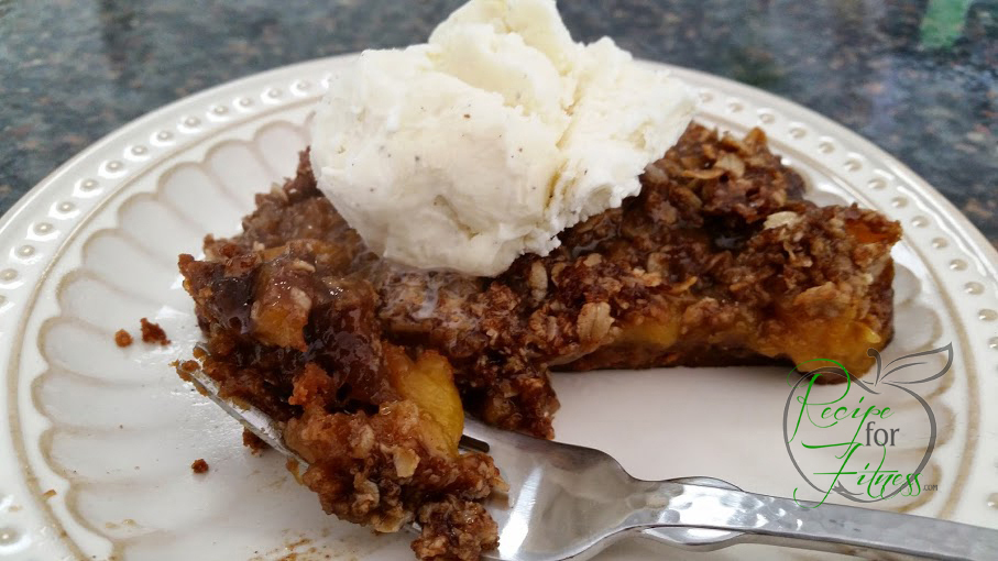 Peach Streusel Pie, Gluten Free