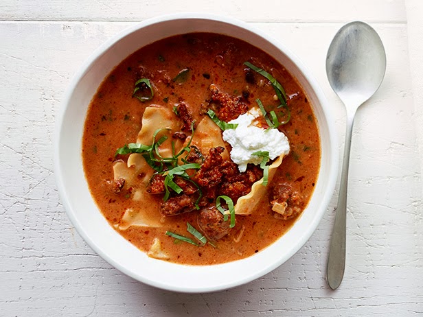 Clean Eating Lasagna Soup