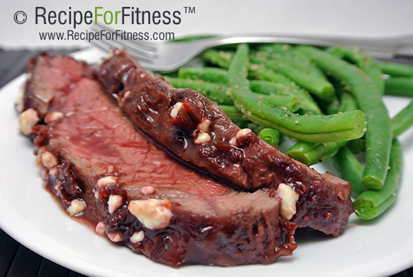 Raspberry Chipotle Grilled Steak - clean and healthy recipe