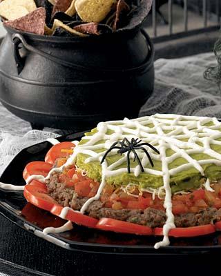 Spiderweb Nacho Dip Recipe