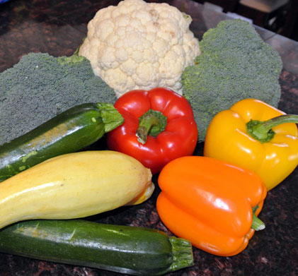 Easy Steamed Veggies