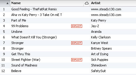 Workout Music - Cardio Playlist, by Chelle March 2012